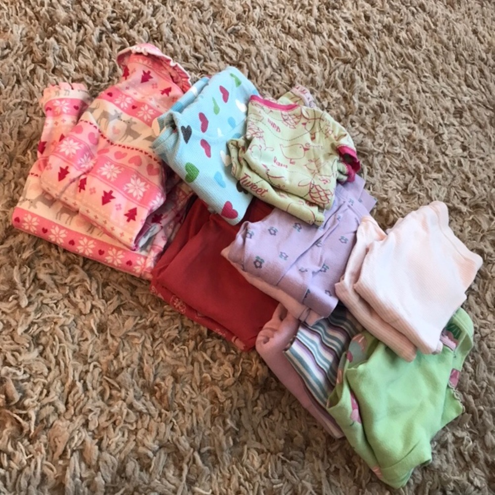 Toddler size 2 pajama lot